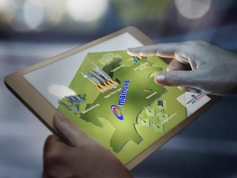 Mainova Interactive AR Exhibition App